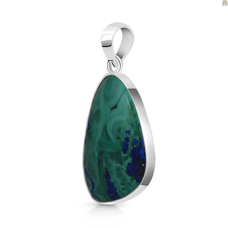 Azurite Malachite Pendant-SP