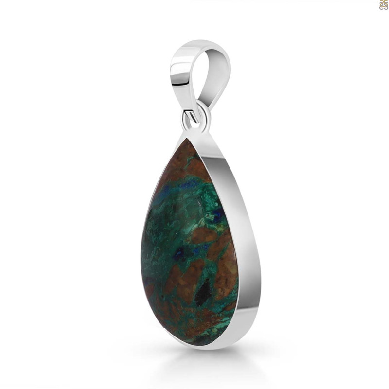 Azurite Malachite Pendant-SP