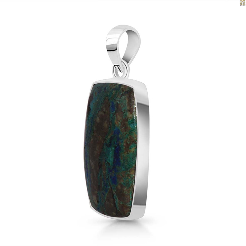 Azurite Malachite Pendant-SP