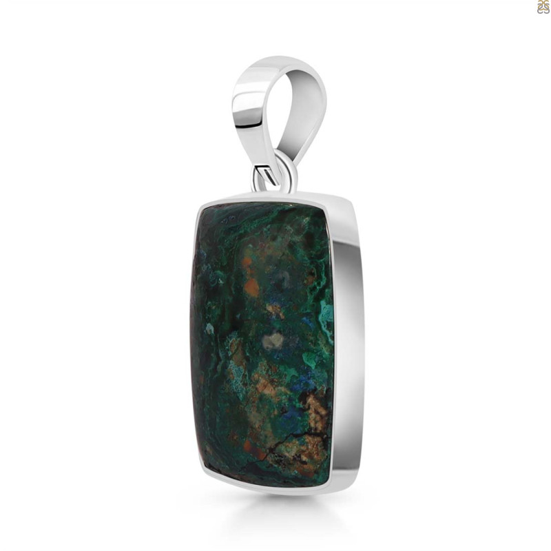 Azurite Malachite Pendant-SP
