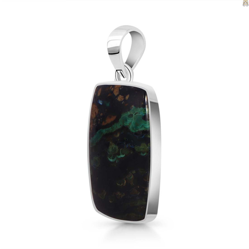 Azurite Malachite Pendant-SP