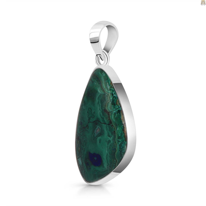 Azurite Malachite Pendant-SP