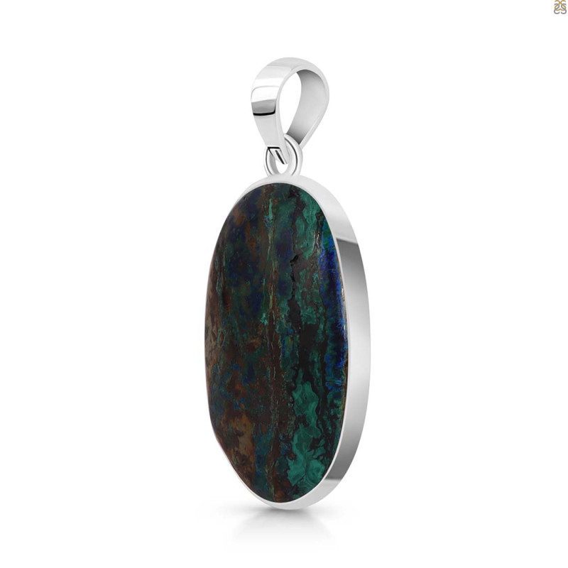 Azurite Malachite Pendant-SP