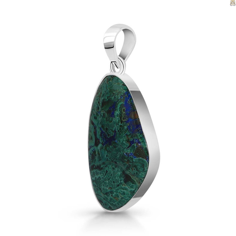 Azurite Malachite Pendant-SP