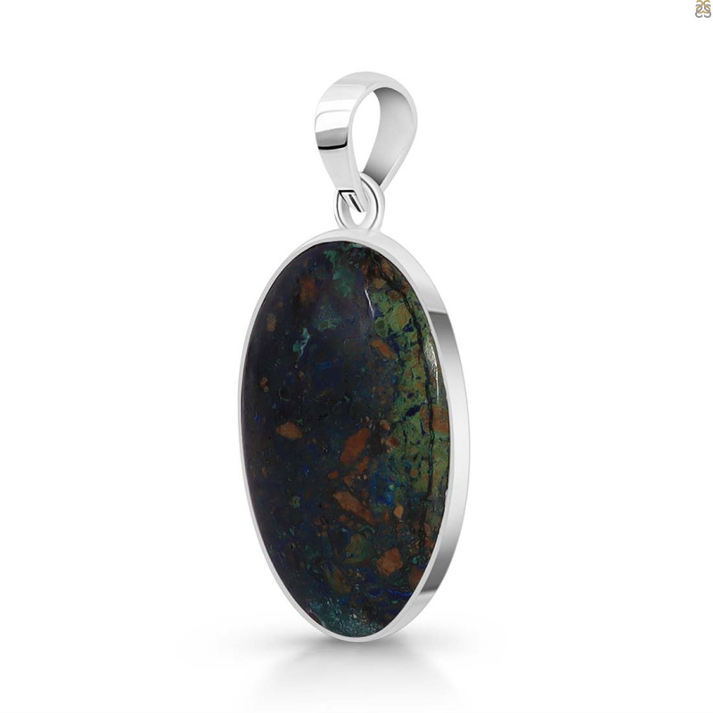 Azurite Malachite Pendant-SP