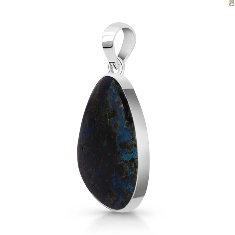 Azurite Malachite Pendant-SP
