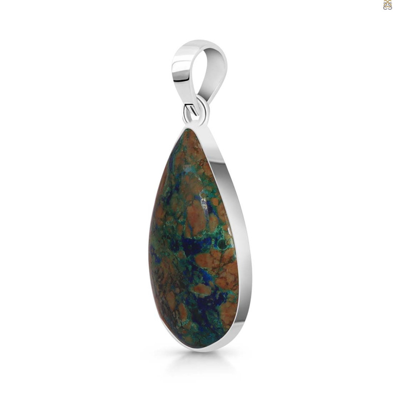 Azurite Malachite Pendant-SP