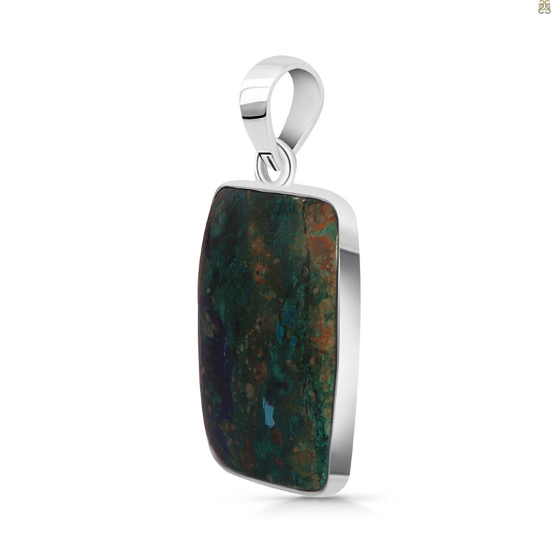 Azurite Malachite Pendant-SP