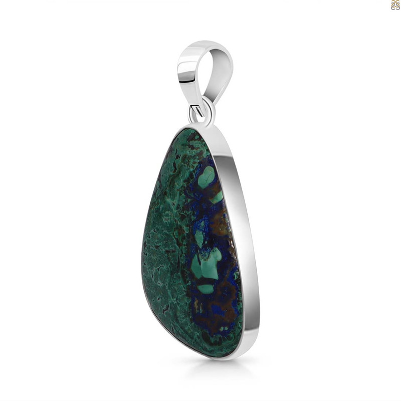 Azurite Malachite Pendant-SP