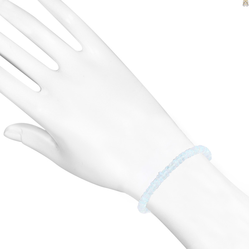 Moonstone Beaded Bracelet