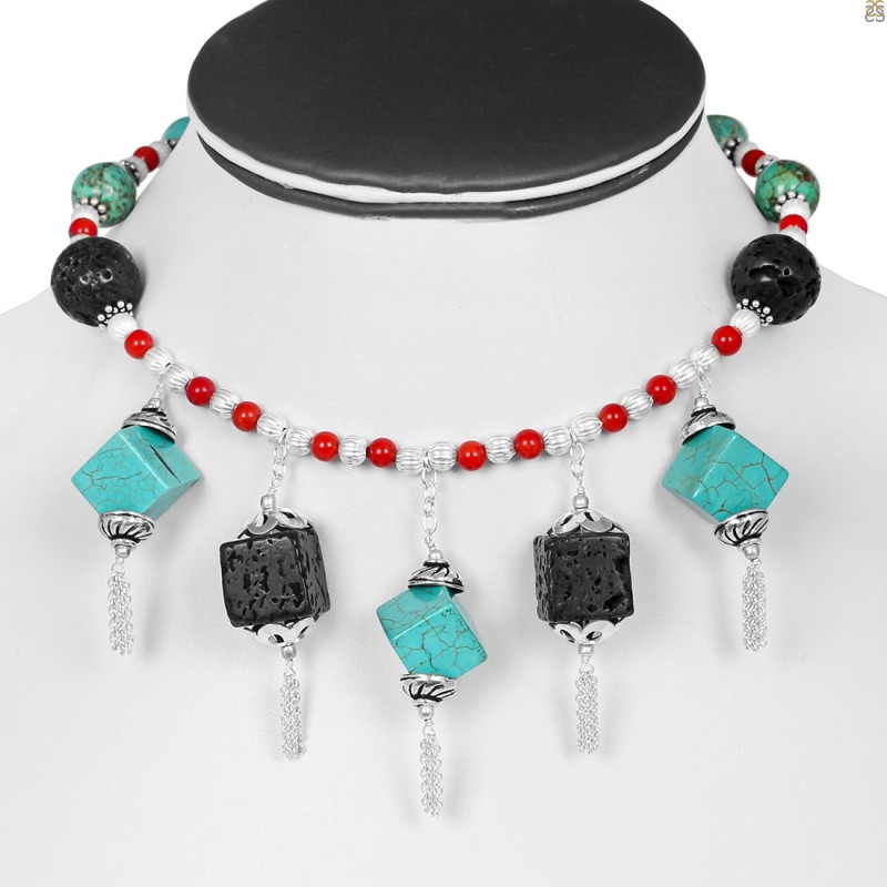 Beaded Necklace BDD-12-1604