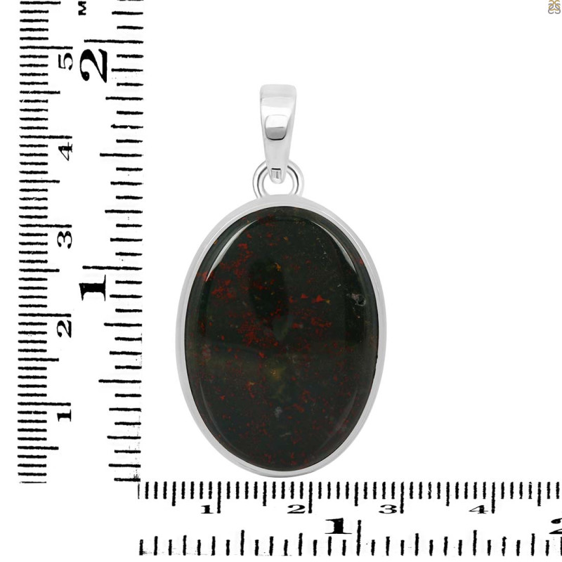 Blood Stone Pendant-SP BDS-1-106