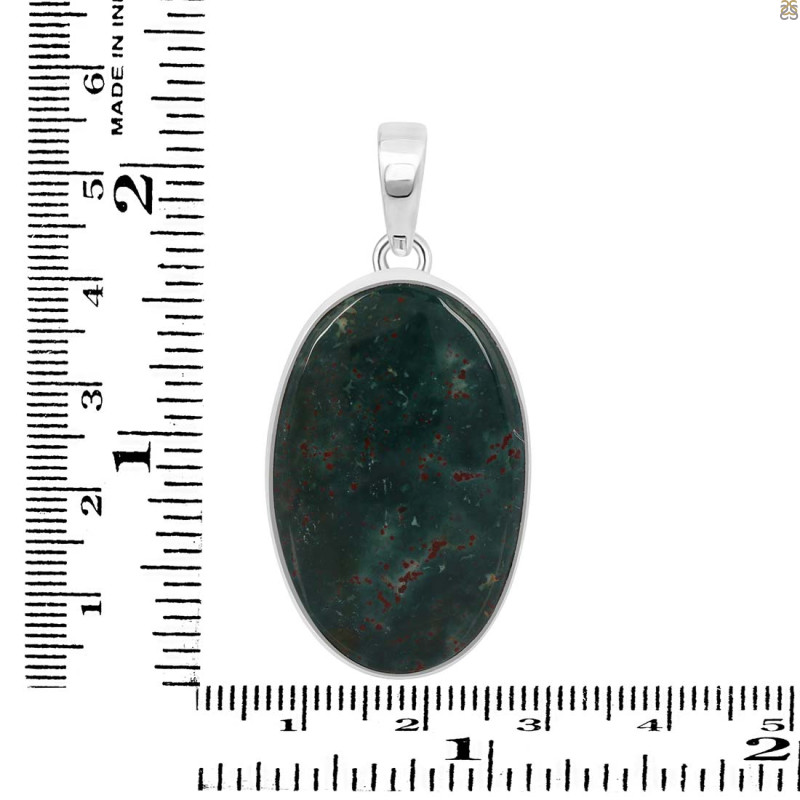 Blood Stone Pendant-SP BDS-1-110