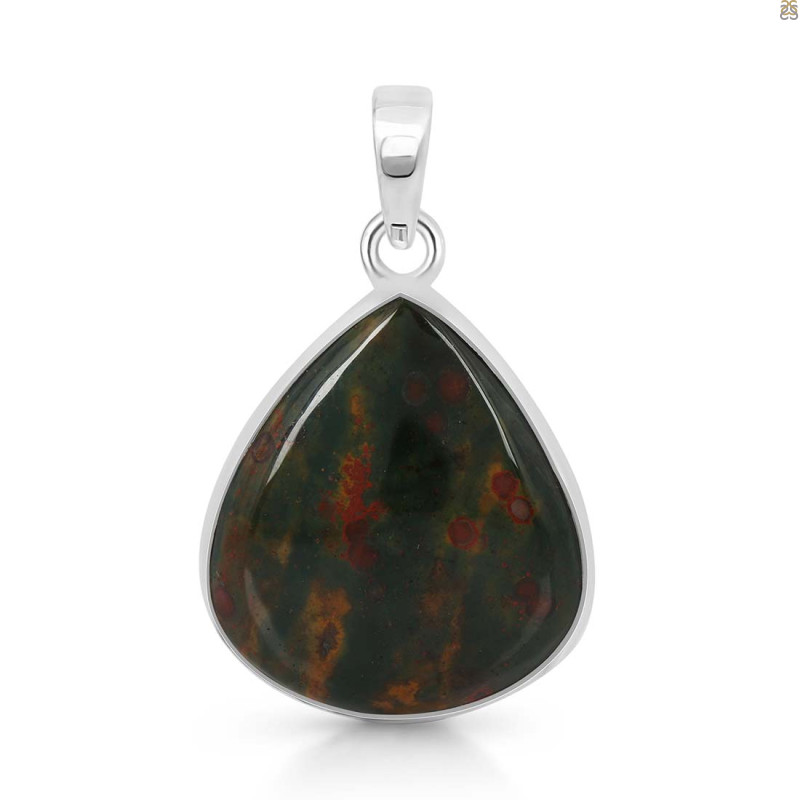Blood Stone Pendant-SP BDS-1-112