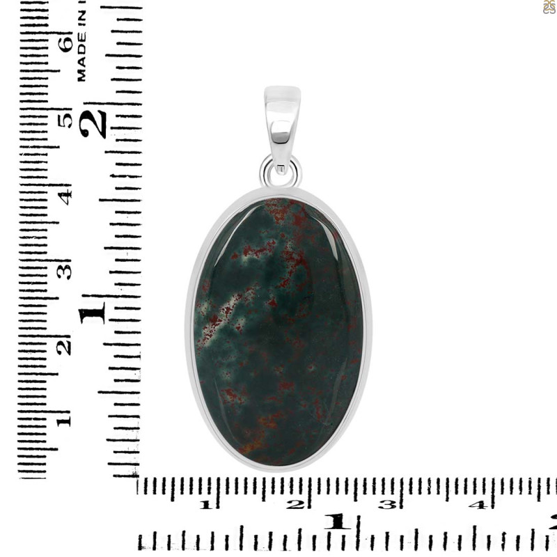 Blood Stone Pendant-SP BDS-1-117
