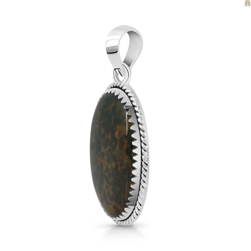 Bloodstone Pendant-SP