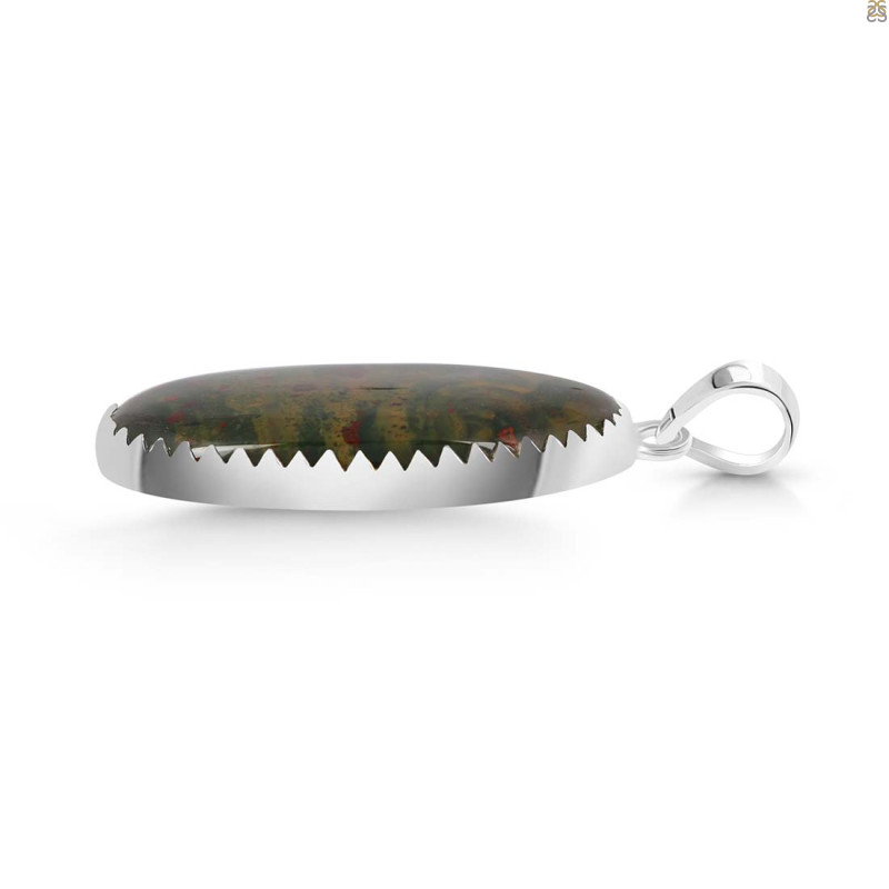 Bloodstone Pendant-SP BDS-1-32