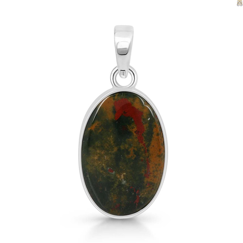 Bloodstone Pendant-SP BDS-1-39