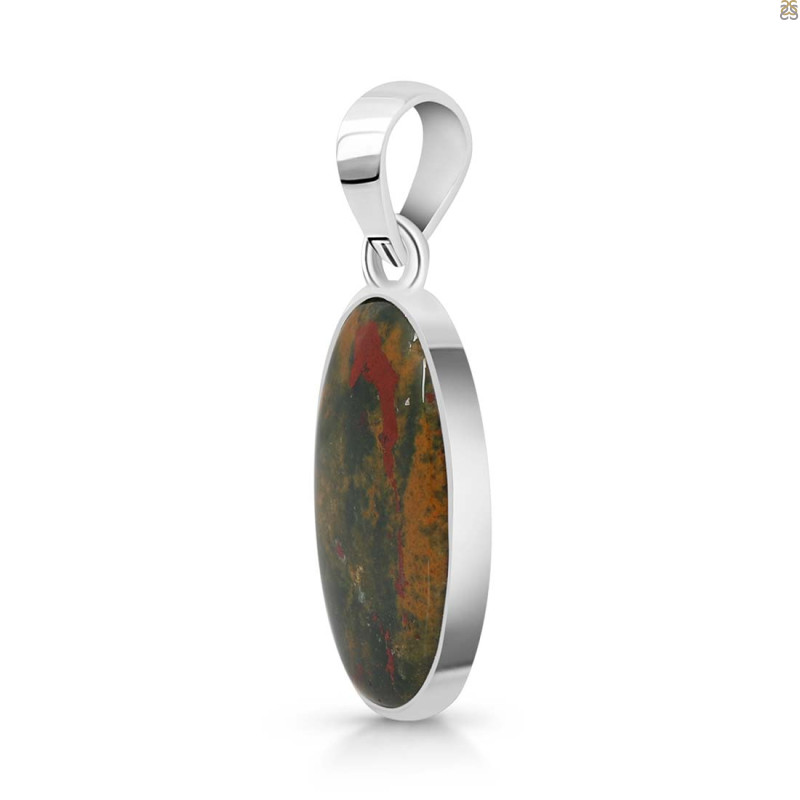 Bloodstone Pendant-SP BDS-1-39