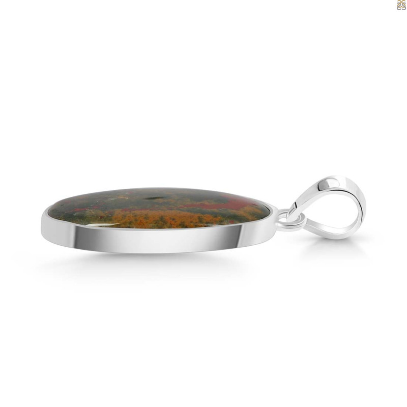 Bloodstone Pendant-SP BDS-1-39