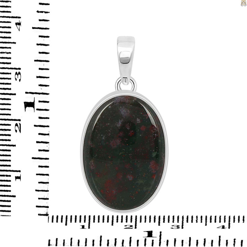 Blood Stone Pendant-SP BDS-1-77