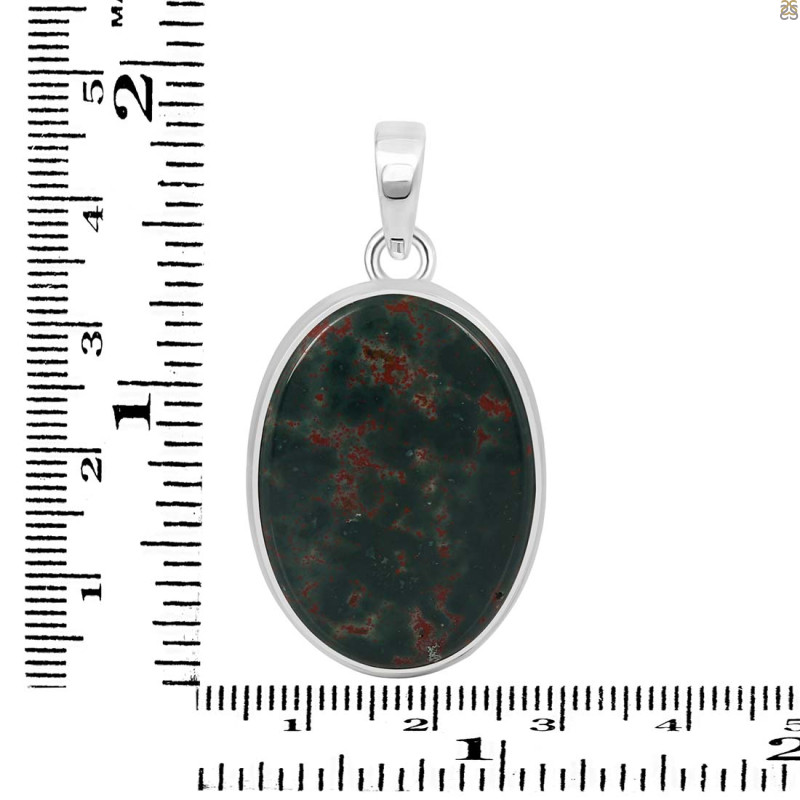 Blood Stone Pendant-SP BDS-1-82