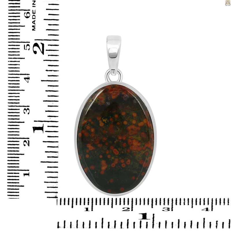 Blood Stone Pendant-SP BDS-1-94
