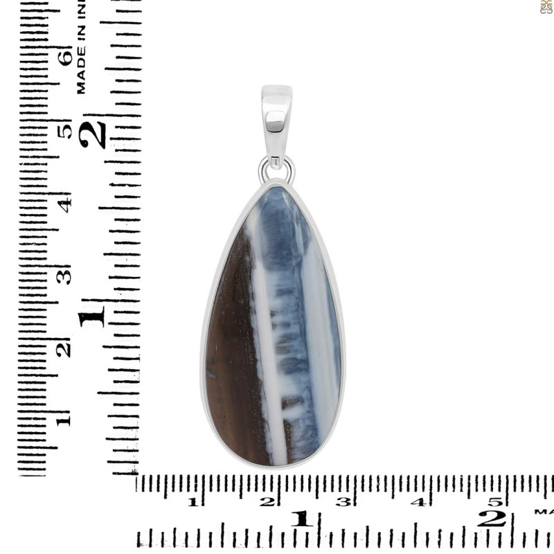 Blue Opal Pendant-SP BLO-1-1