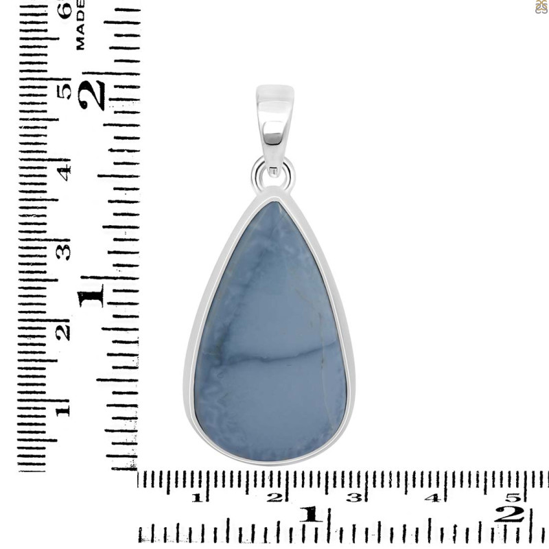 Blue Opal Pendant-SP BLO-1-12