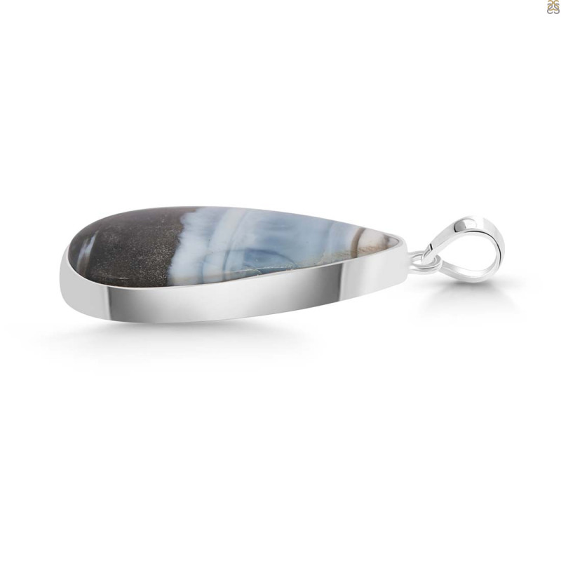 Blue Opal Pendant-SP BLO-1-24