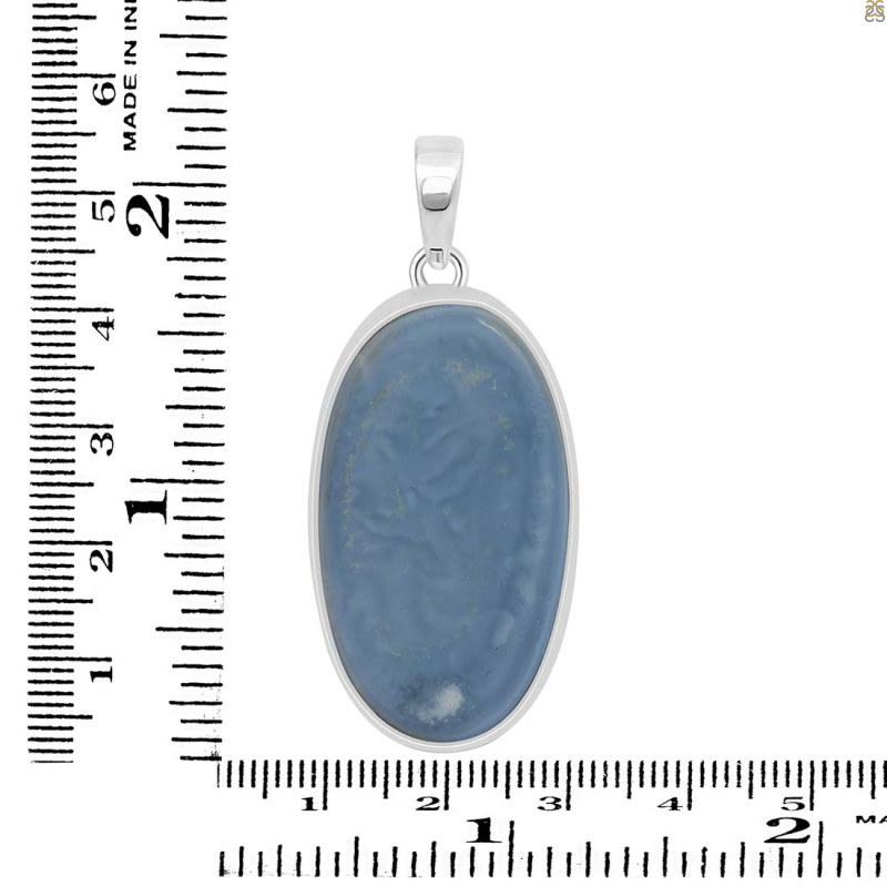 Blue Opal Pendant-SP BLO-1-27