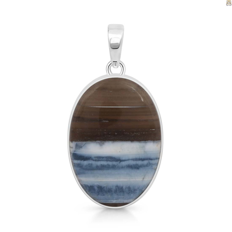 Blue Opal Pendant-SP BLO-1-32