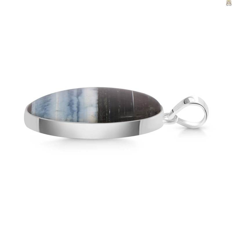 Blue Opal Pendant-SP BLO-1-32