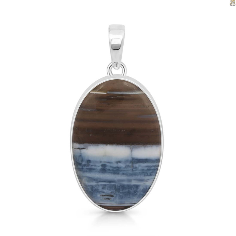 Blue Opal Pendant-SP BLO-1-39
