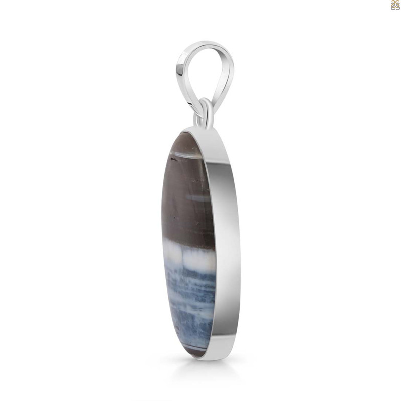 Blue Opal Pendant-SP