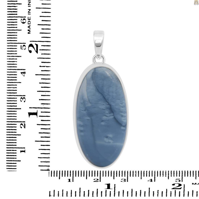 Blue Opal Pendant-SP BLO-1-5