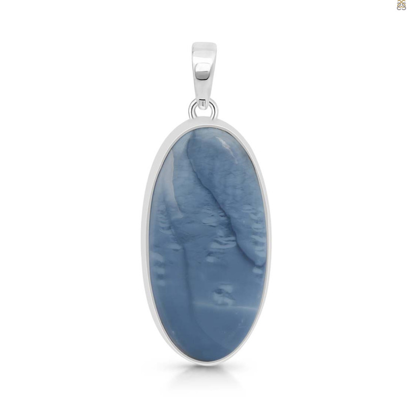 Blue Opal Pendant-SP BLO-1-5