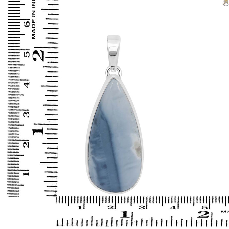 Blue Opal Pendant-SP BLO-1-8