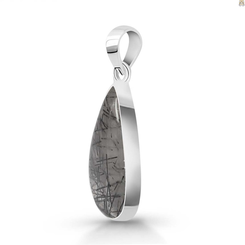 Black Rutile Pendant-SP