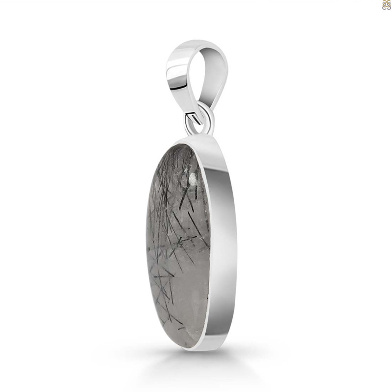 Black Rutile Pendant-SP