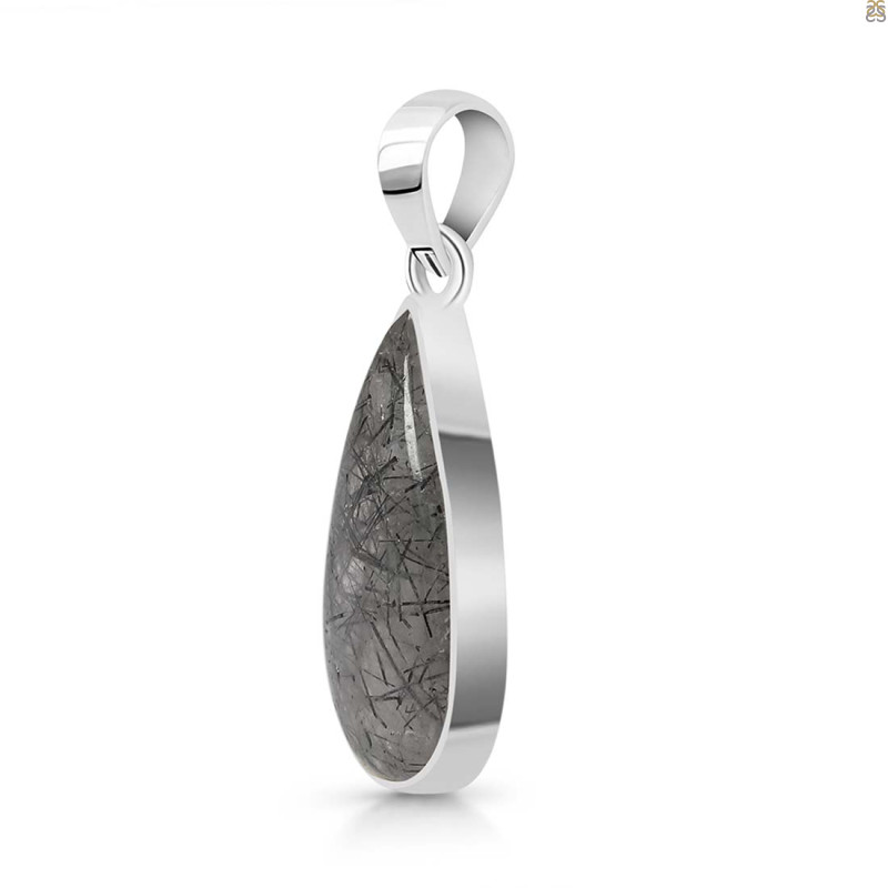 Black Rutile Pendant-SP
