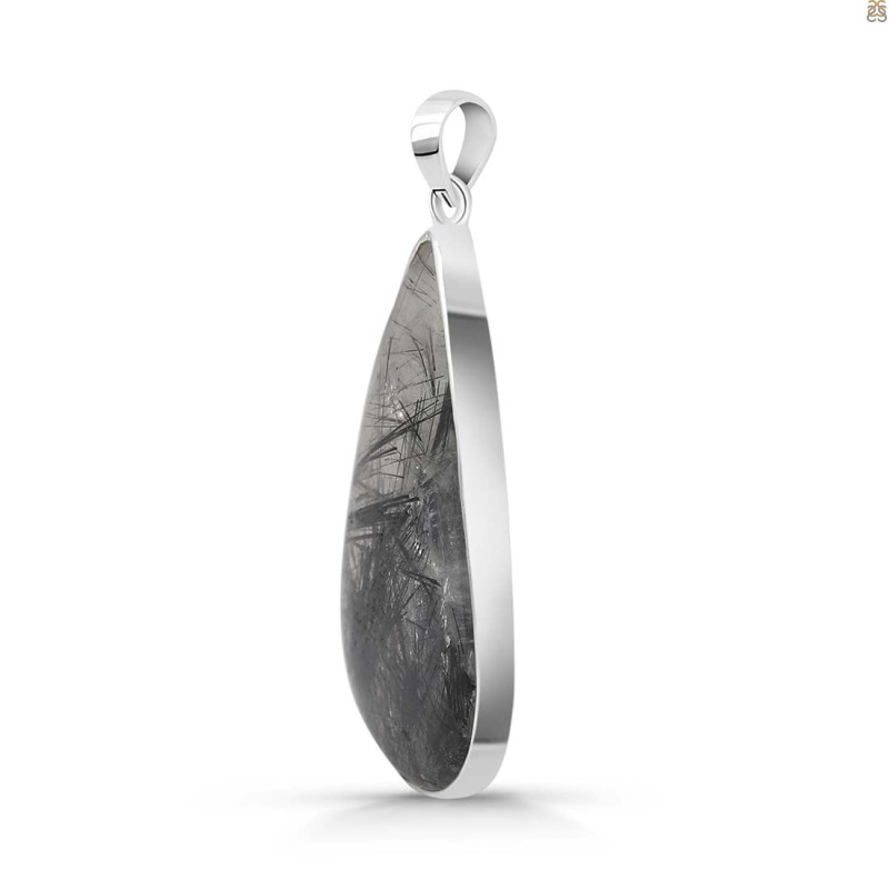 Black Rutile Pendant-SP