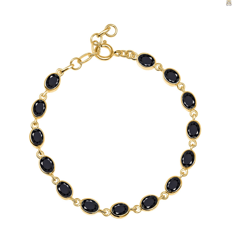 Black Tourmaline Bracelet BLS-RDB-113-CUT.