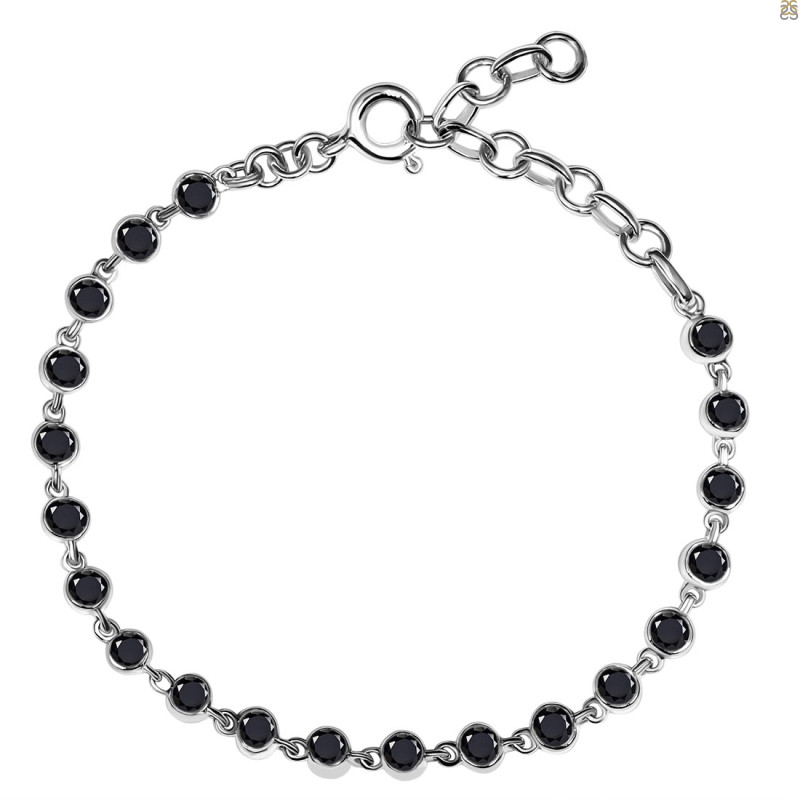 Black Tourmaline Bracelet BLS-RDB-116-CUT.