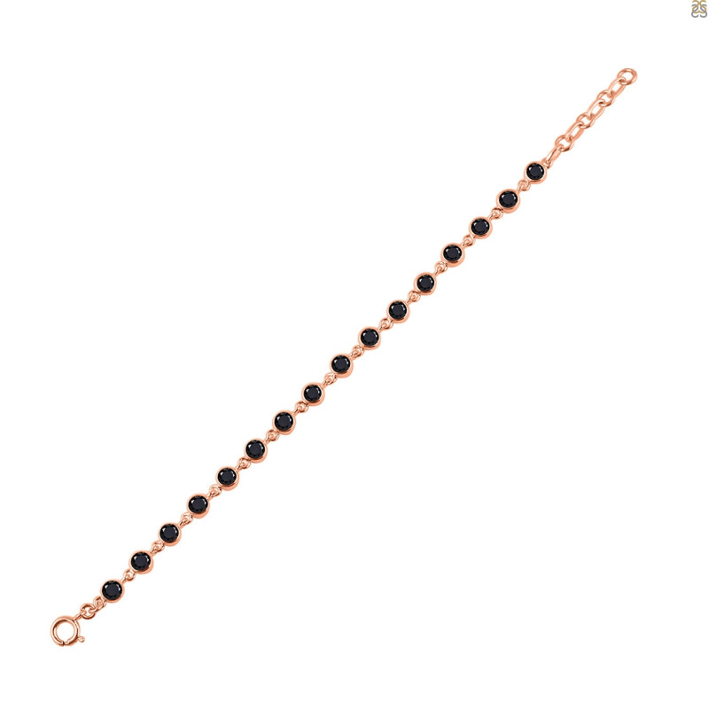 Black Tourmaline Bracelet BLS-RDB-118-CUT.