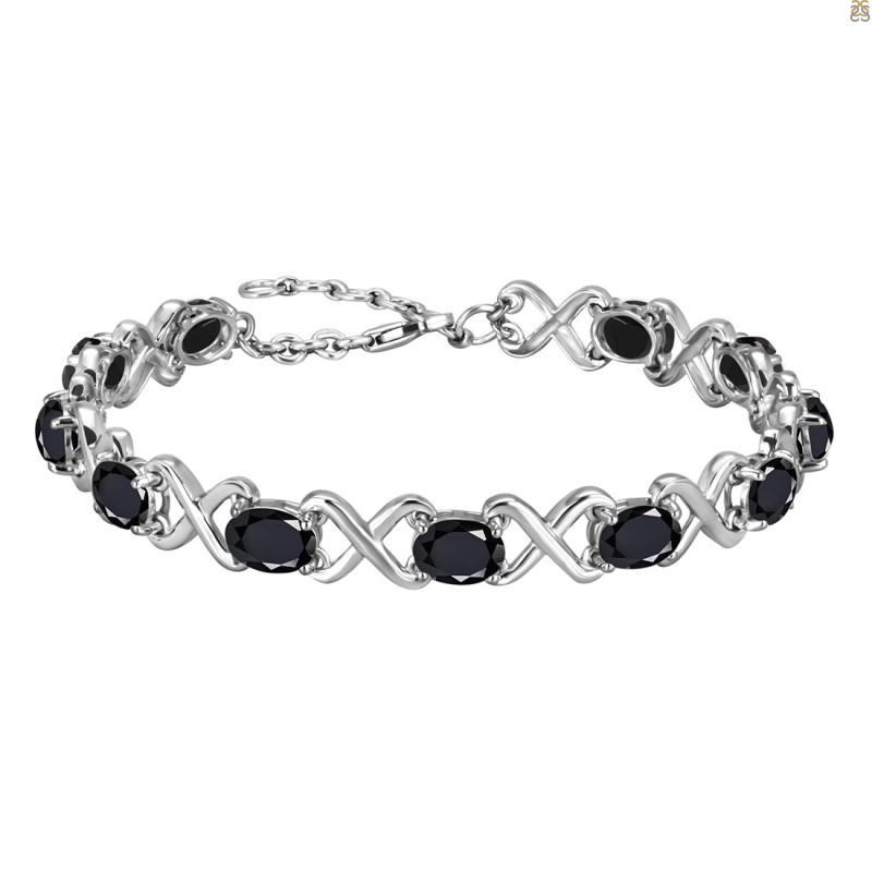 Black Tourmaline Bracelet BLS-RDB-1-A.