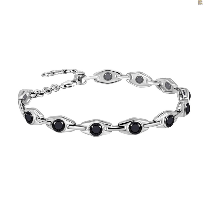 Black Tourmaline Bracelet BLS-RDB-2-A.