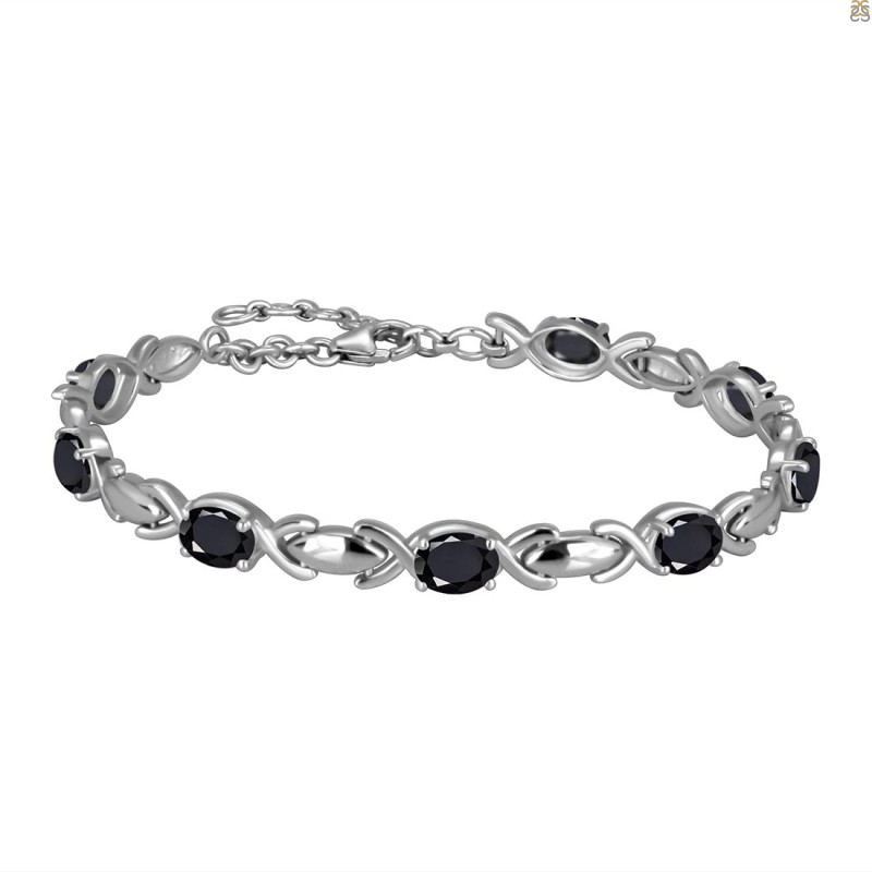 Black Tourmaline Bracelet BLS-RDB-4-A.