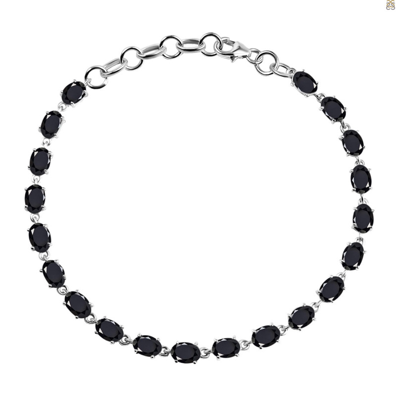 Black Tourmaline Bracelet BLS-RDB-71-CUT.