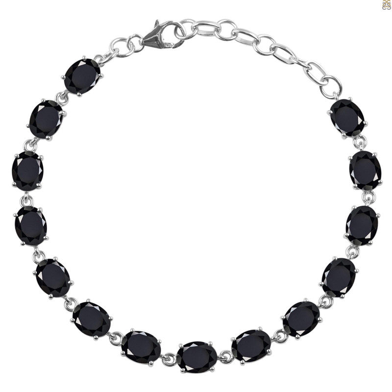 Black Tourmaline Bracelet BLS-RDB-82.